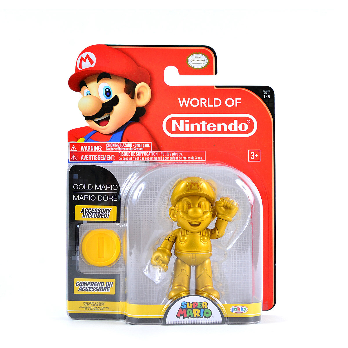 gold mario action figure