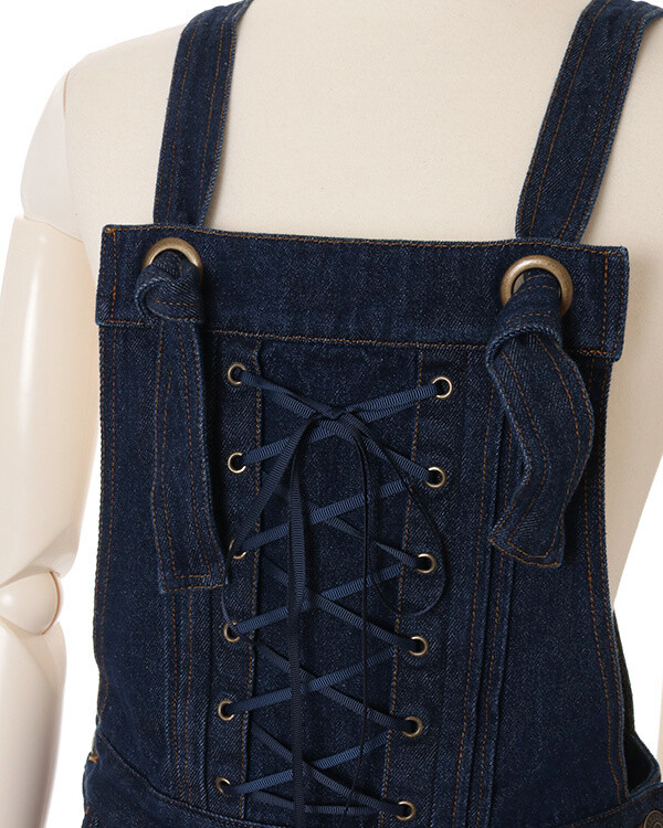 LIZ LISA Front String Denim Overalls - Tokyo Otaku Mode (TOM)