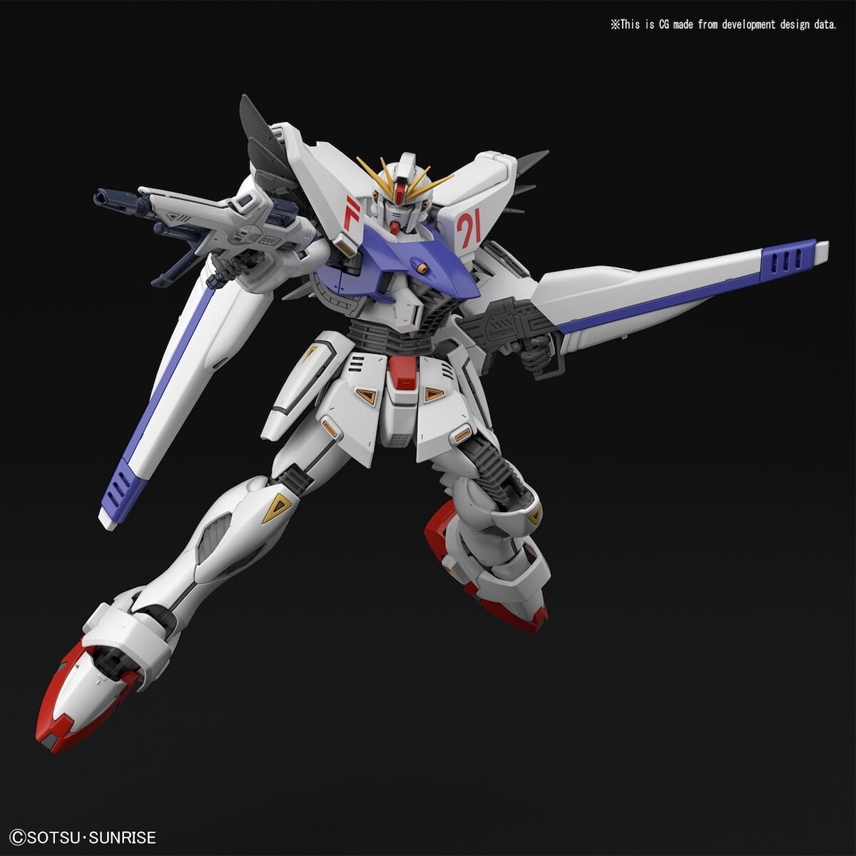 MG 1/100 Mobile Suit Gundam F91 Gundam F91 Ver 2.0: Bandai