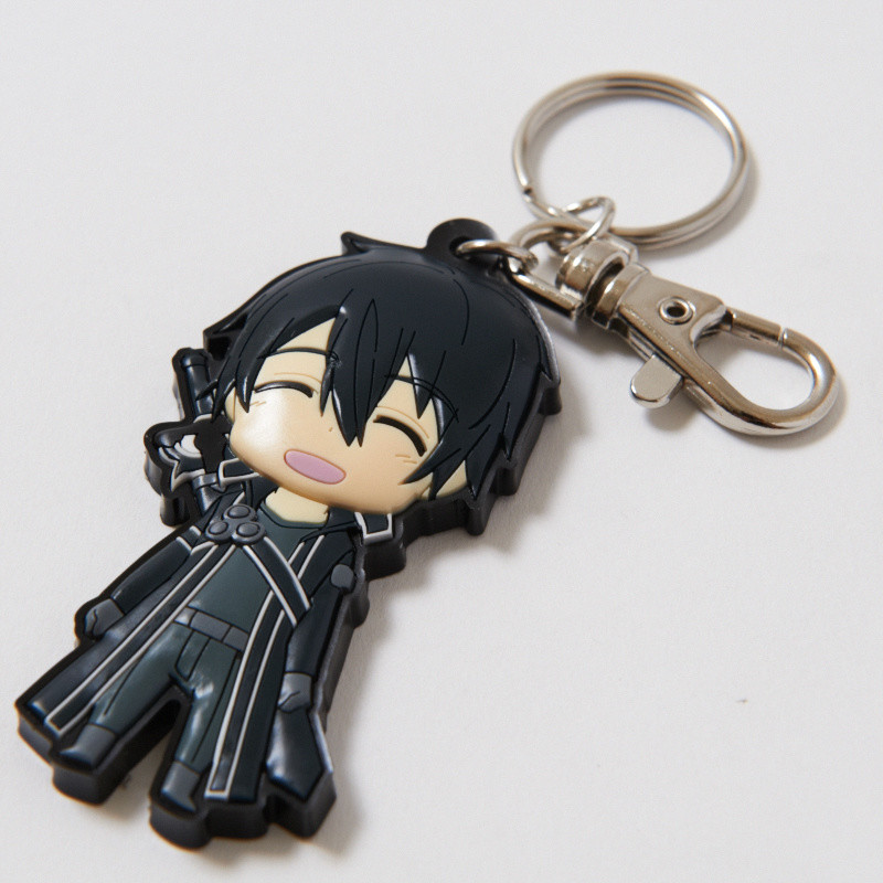 Sword Art Online Asada Shindo chibi SAO anime acrylic Keychain Key Ring