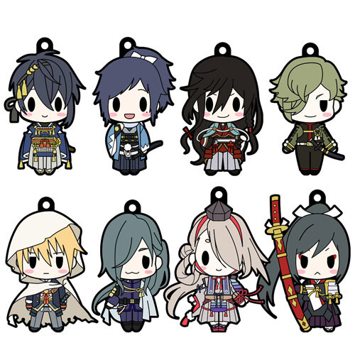 D4 Series Touken Ranbu -ONLINE- Rubber Strap Collection Vol. 2 Box ...