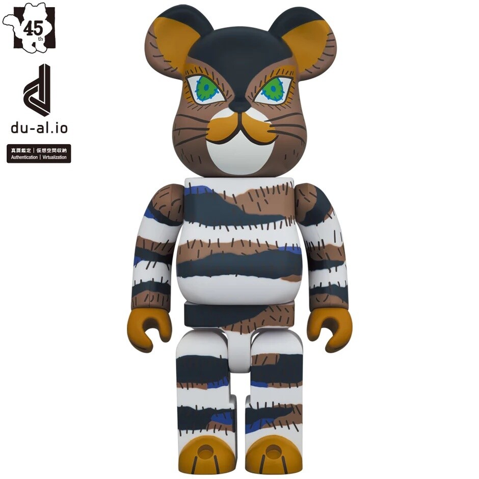 BE＠RBRICK The Cat That Lived a Million Times Tora Neko 1000