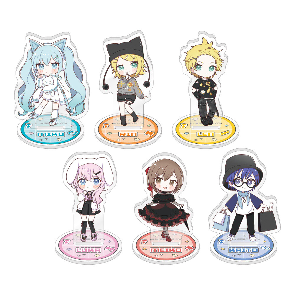 Hatsune Miku Don Quijote Fair 2025 Trading Chibi Chara Acrylic