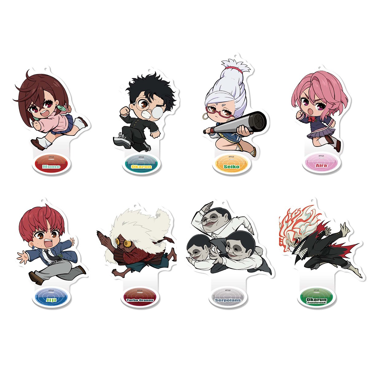 Tokotoko Acrylic Stand Dan Da Dan Box Set: Megahouse - Tokyo Otaku