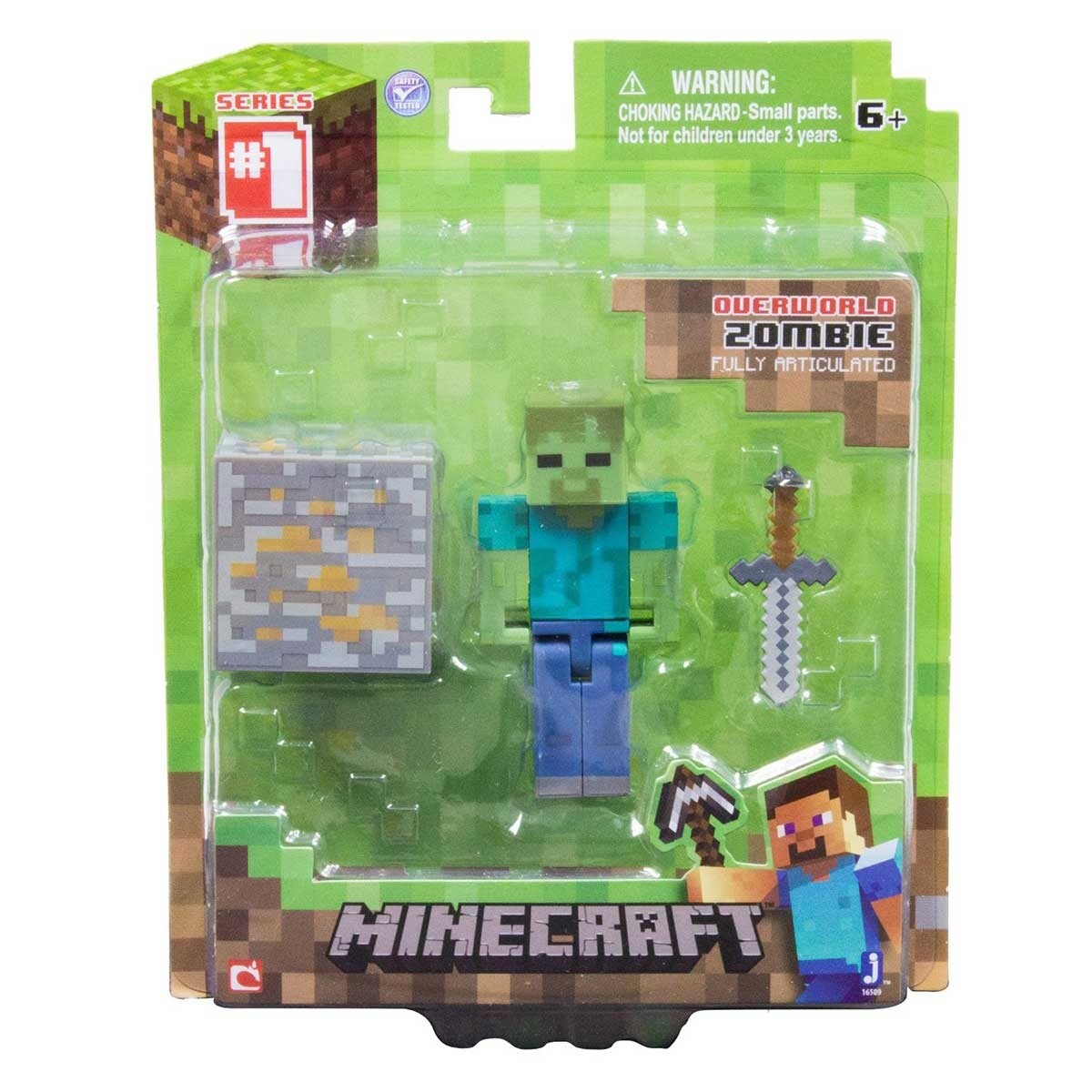 Minecraft Overworld Zombie w/ Accessories - Tokyo Otaku Mode (TOM)