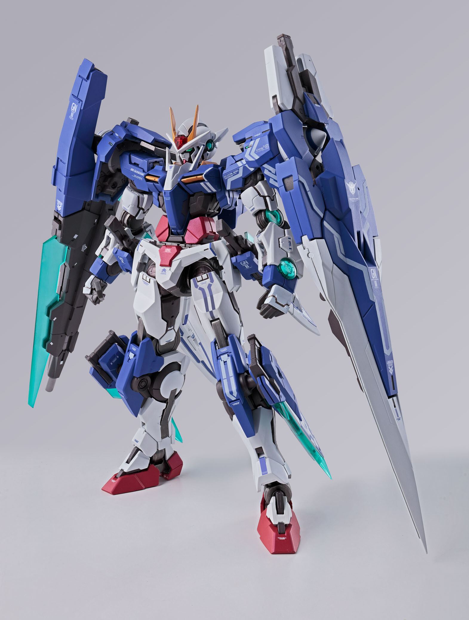 Metal Build Gundam 00v Battlefield Record 00 Gundam Seven Sword G Bandai Tokyo Otaku Mode Tom