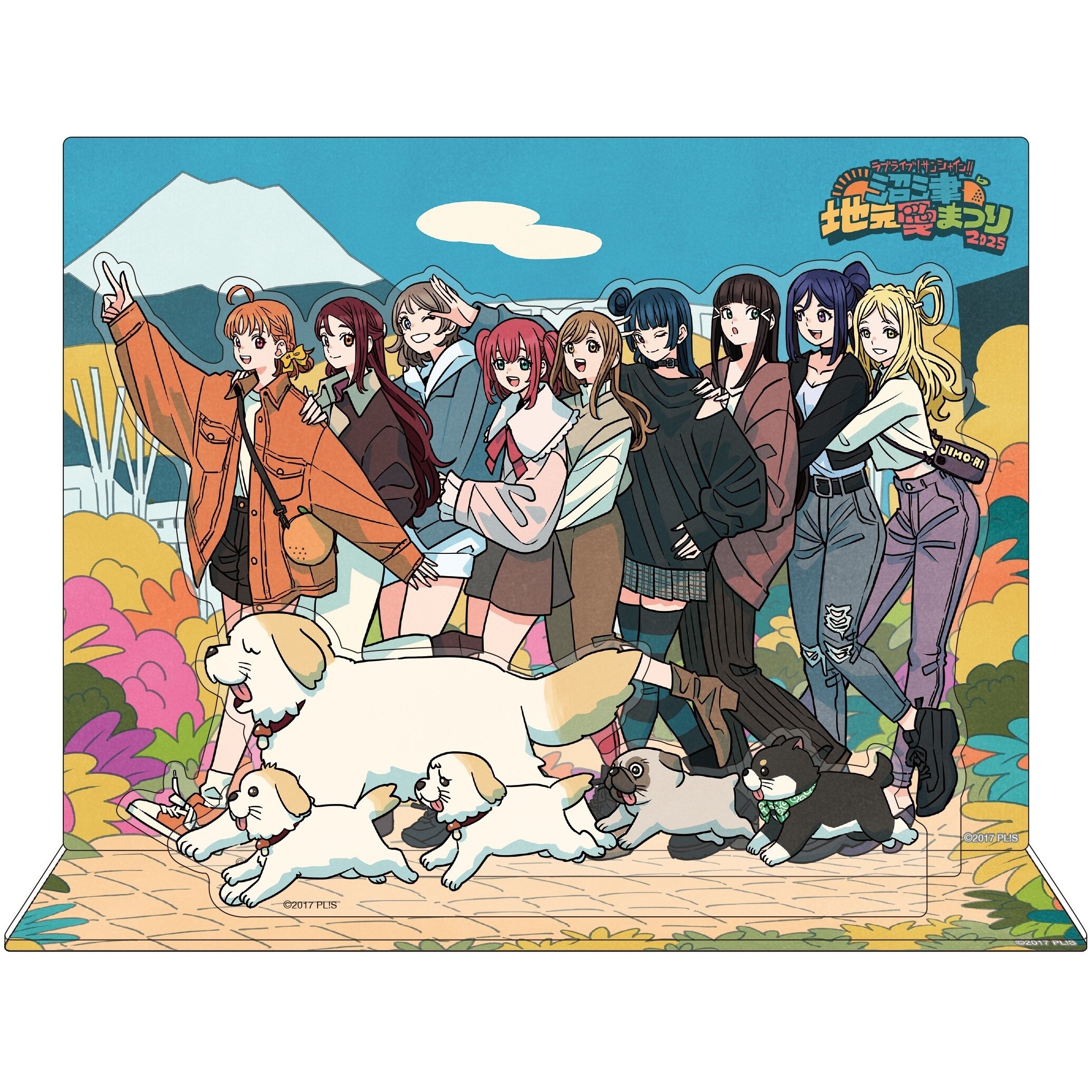 Love Live! Sunshine!! Numazu Jimo Ai Festival 2025 Diorama Acrylic