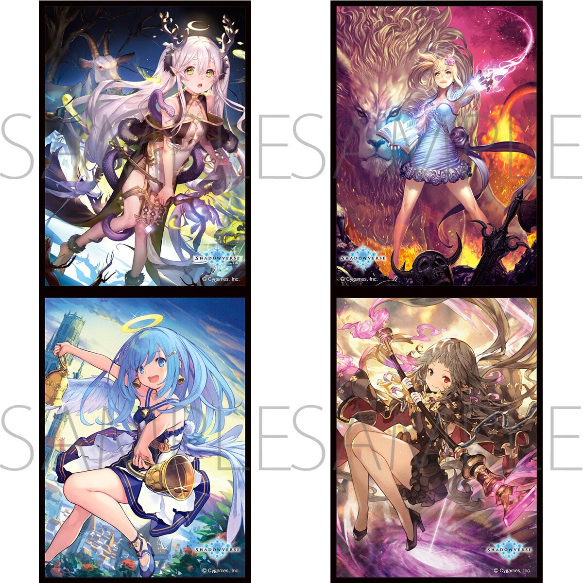 AmiAmi [Character & Hobby Shop]  Chara Clear Case TV Anime Shadowverse F ( Flame) 02/ Mikado Shirogane & Light Tenryu (Official  Illustration)(Released)