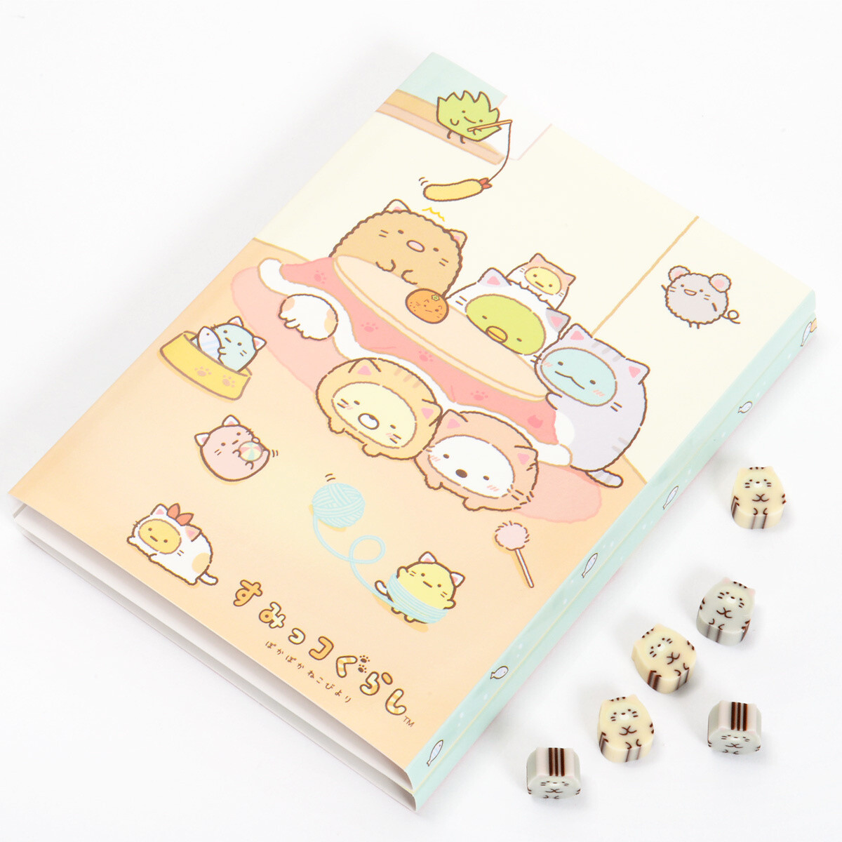 Sumikko Gurashi Poka Poka Neko Biyori Flipbook Memo Pads San X Tokyo Otaku Mode Tom