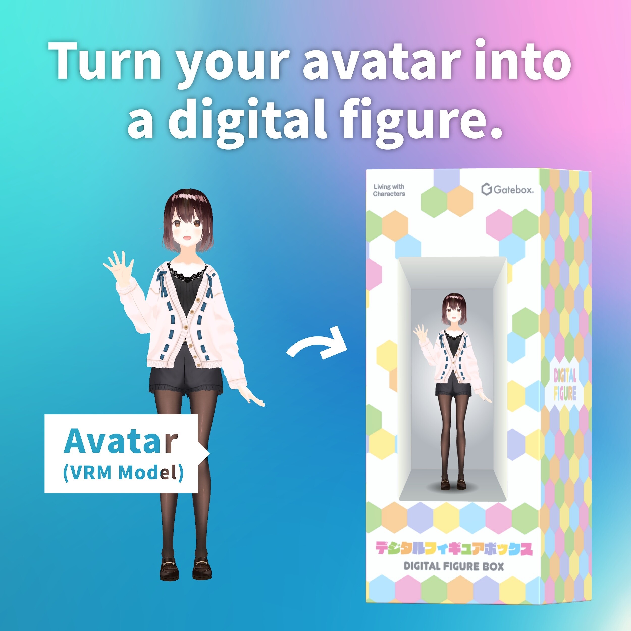 Gatebox Digital Figure Box タチコマ Gatebox、『攻殻機動隊』より「デジタルフィギュアボックス タチコマ