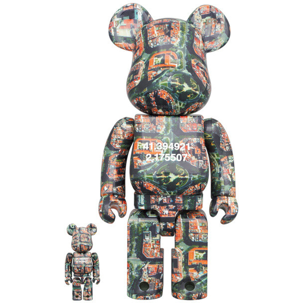 BE@RBRICK Benjamin Grant Overview Barcelona 100% & 400% Set