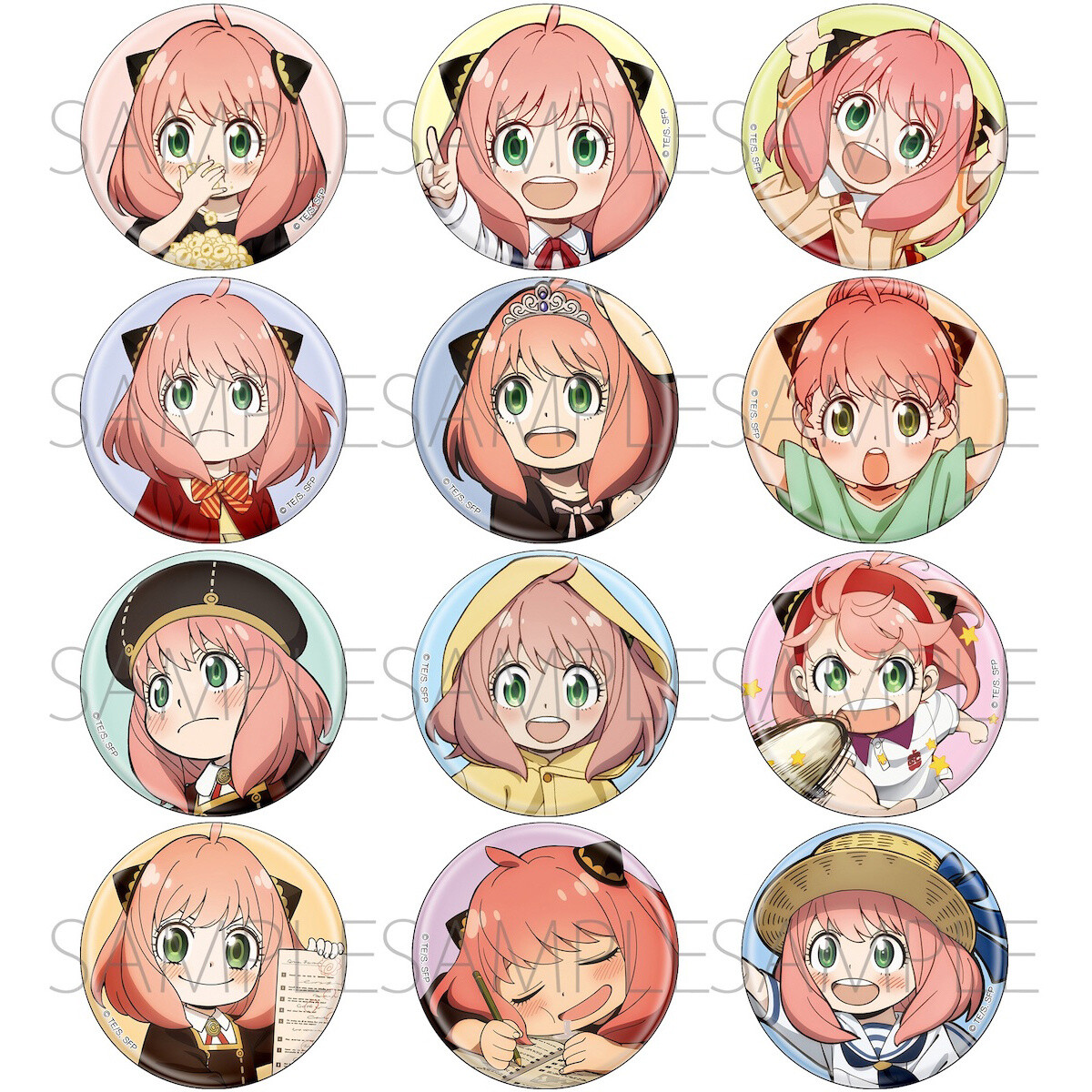 Spy x Family Main Visual Anya Can Badge Collection - Tokyo Otaku Mode (TOM)