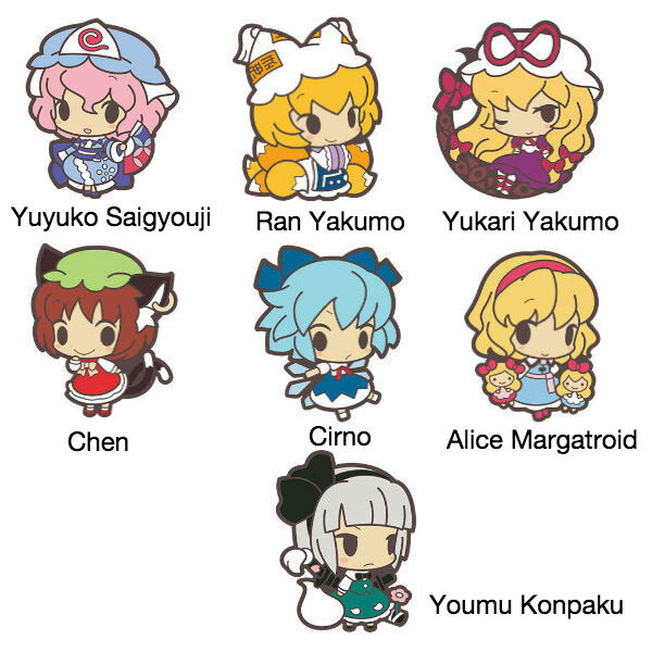 touhou nendoroid list