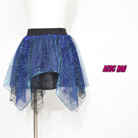 ACDC RAG Asymmetrical Spider Skirt: ACDC RAG - Tokyo Otaku Mode (TOM)