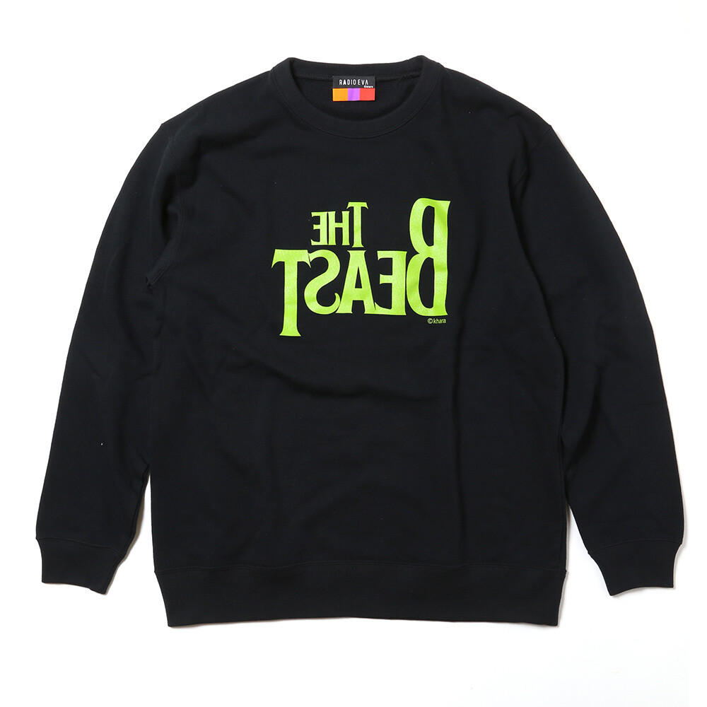 RADIO EVA XLサイズ the BEAST パーカー エヴァンゲリオン RADIO EVA A062 THE BEAST Bonding Parka/BLACK