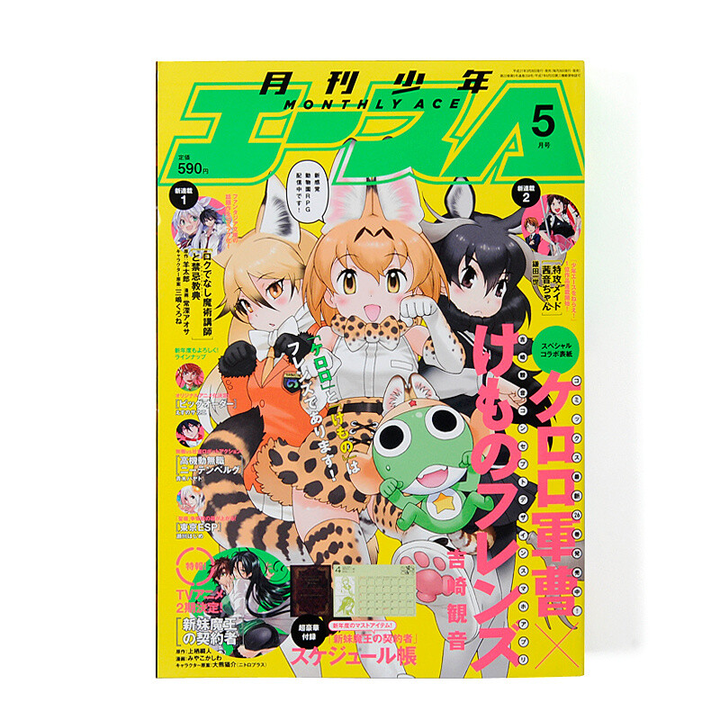 Monthly Shonen Ace March 2015 w/ Bonus Testament of Sister Devil Clear File  & Aoi Oni Kyoufu no Setsubun Traditional Oni Mask: KADOKAWA - Tokyo Otaku  Mode (TOM)