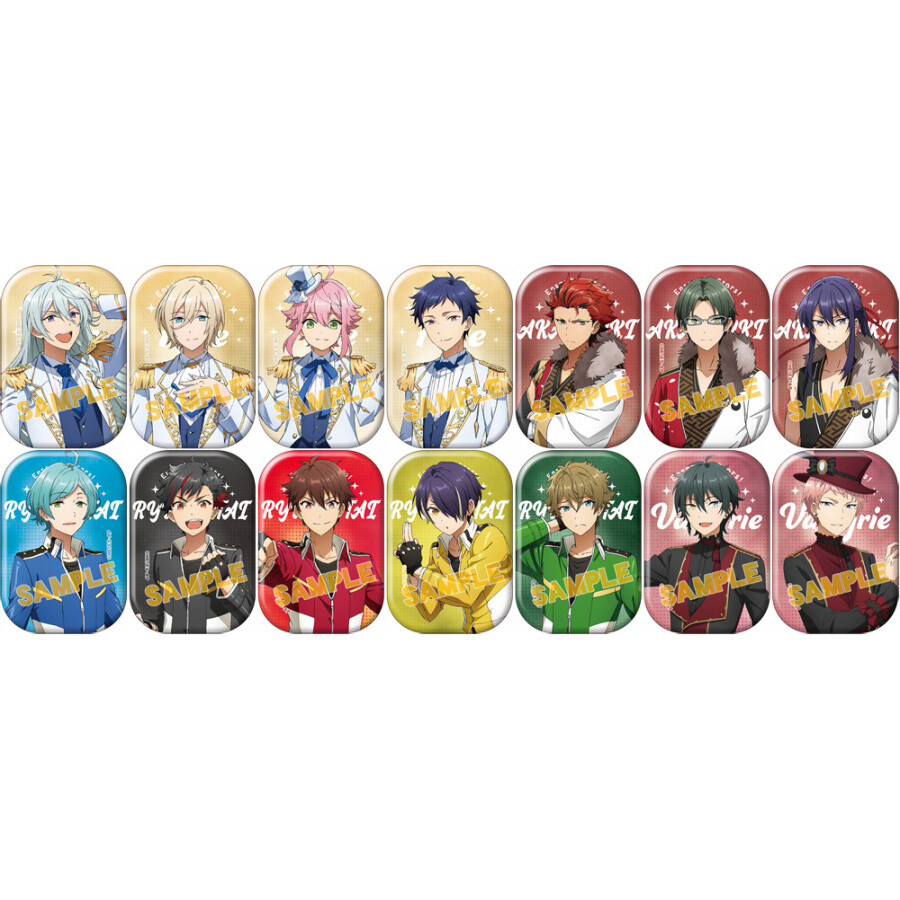 number24 Character Badge Collection 5 Character Ver. (Set of 5