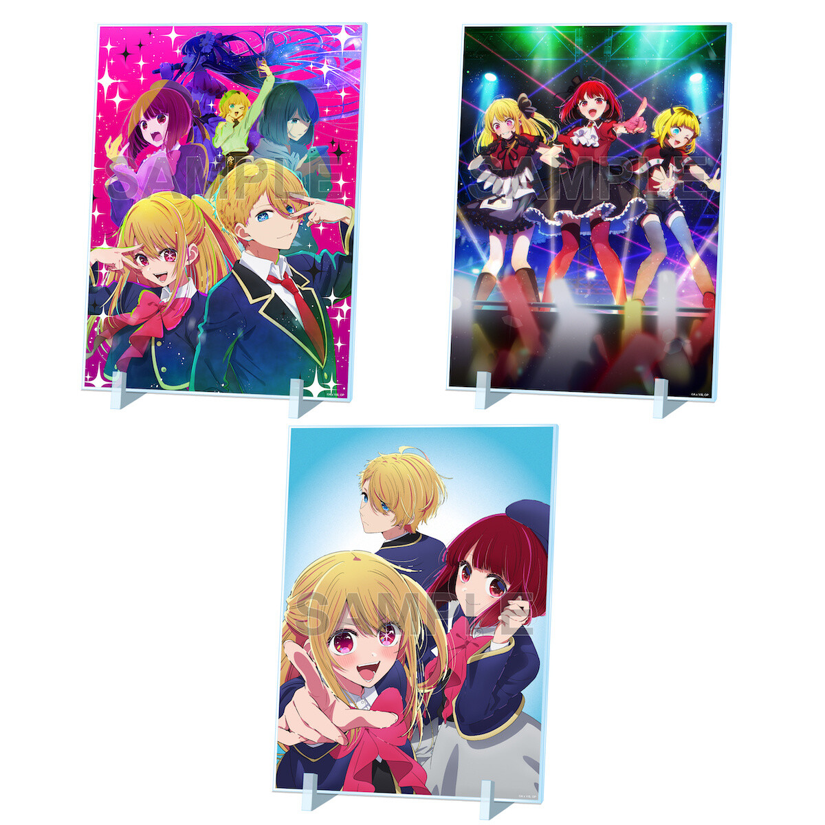 Set De 8 Mini Figurines Acryliques Oshi No Ko - Favorite Girl - NIC