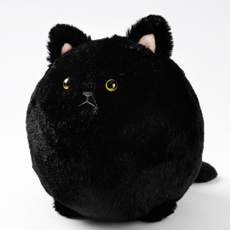 Limited Edition Macha the Black Cat Plush – Tiny Protectors