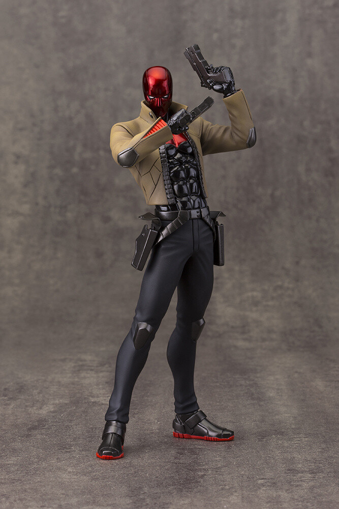 red hood statue kotobukiya