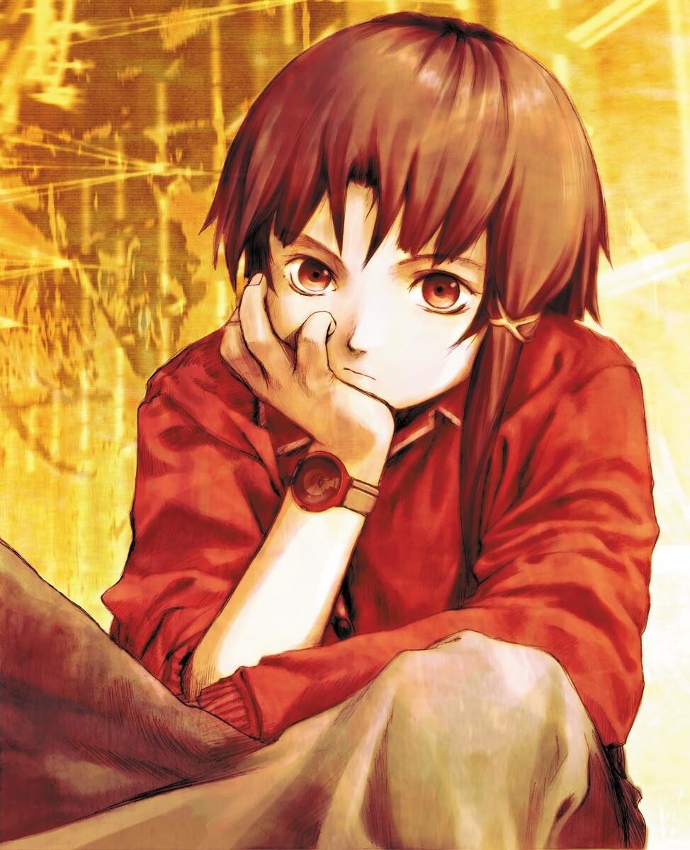 Yoshitoshi ABe 20th Anniversary Signed Premium Art Print - Listening to  Silence (Serial Experiments Lain)