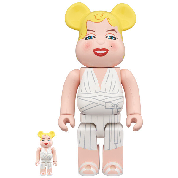 MEDICOM TOY - BE@RBRICK Marilyn Monroe #2 100％ &amp; 400% Be@rbrick Andy Warhol's Marilyn Monroe #2 1000% Collectible