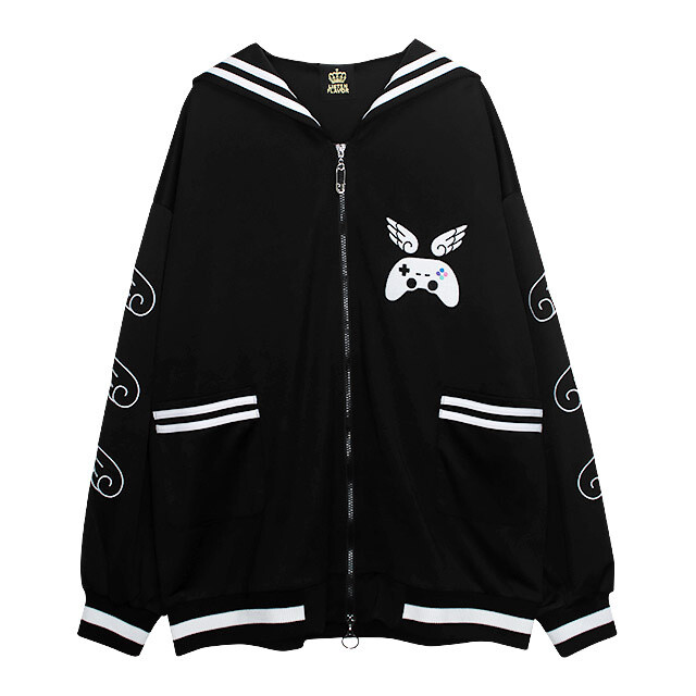ʚ(=´• ﻌ •｀=)ɞ LISTEN FLAVOR Gaming Angel Sailor Jersey: Listen Flavor