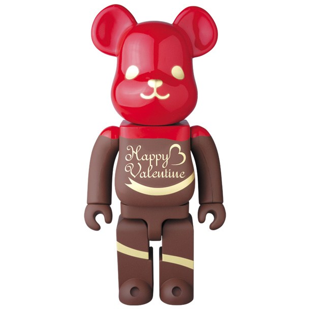 BE@RBRICK 2017 Valentine Chocolat Framboise 400%: MEDICOM TOY