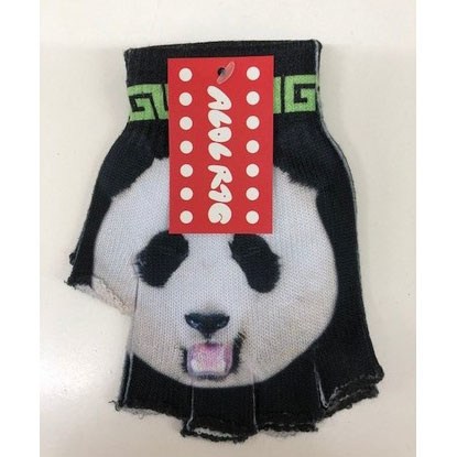 ACDC RAG Black & Green Panda Fingerless Gloves: ACDC RAG - Tokyo Otaku ...