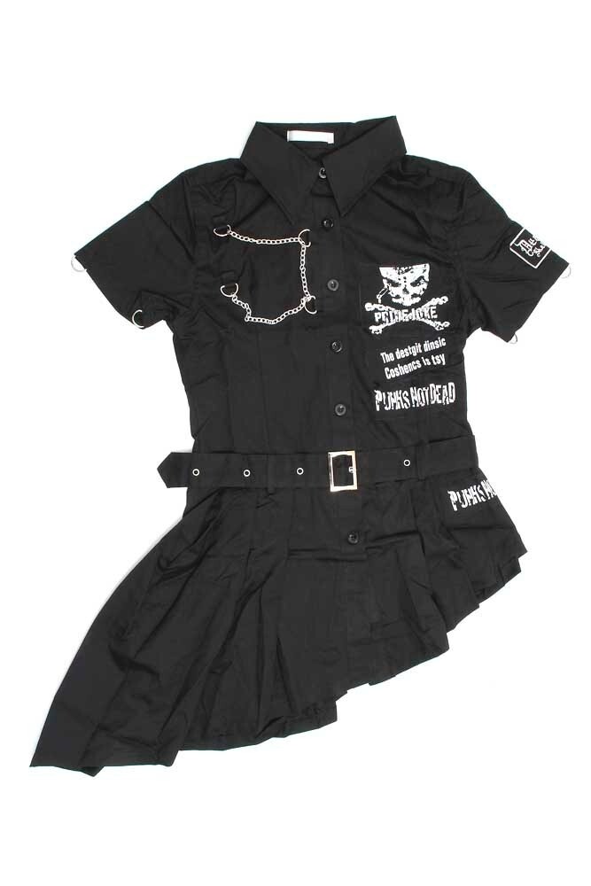 ACDC RAG Asymmetrical Dress: ACDC RAG - Tokyo Otaku Mode (TOM)