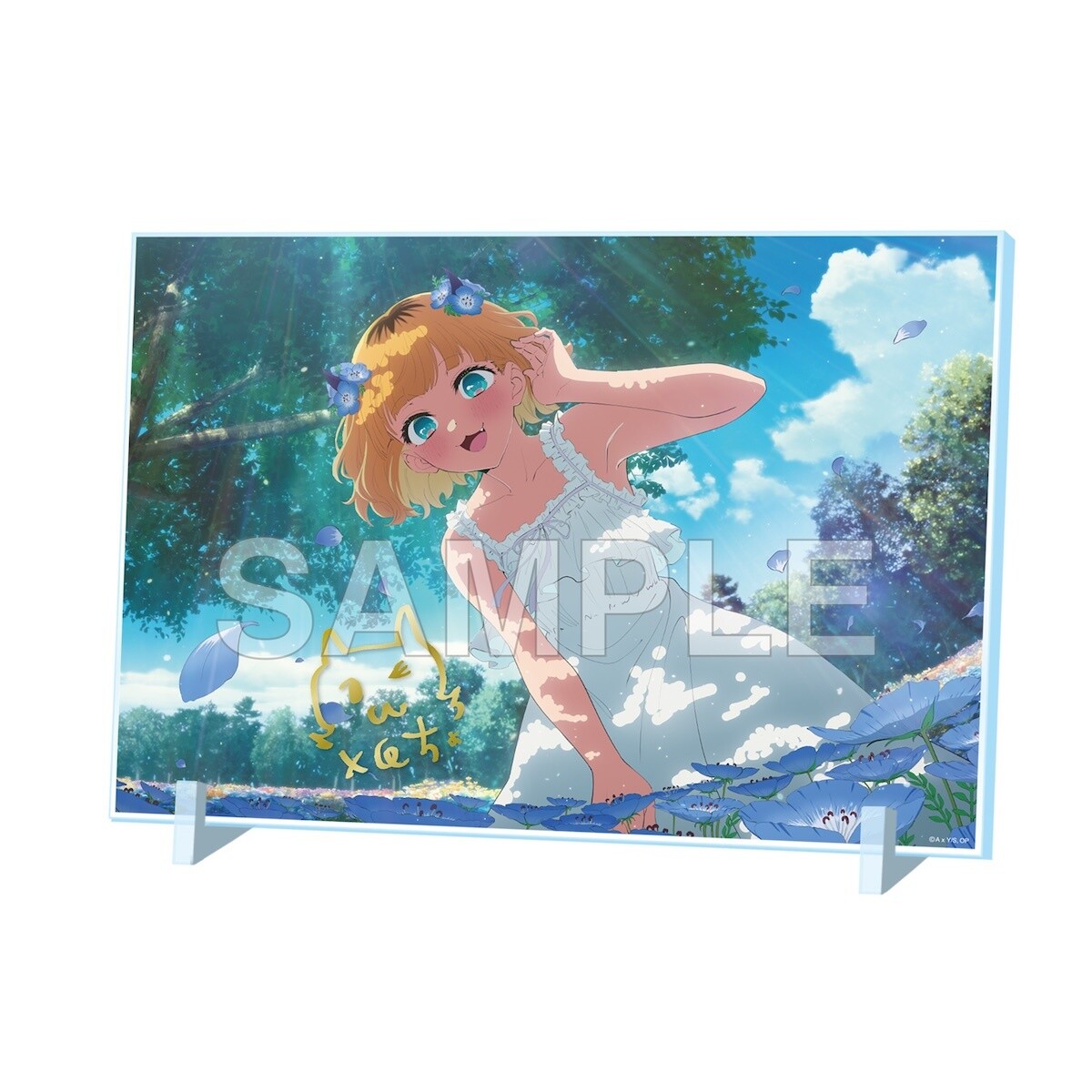 Oshi no Ko Acrylic Panel w/ Foil-stamped Signature Spring Day 2025