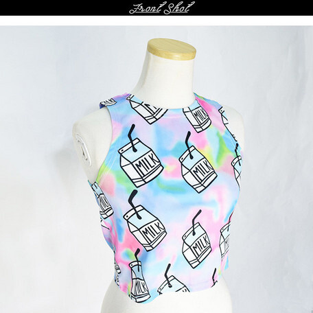 ACDC RAG Milk Short Tank Top - Tokyo Otaku Mode (TOM)