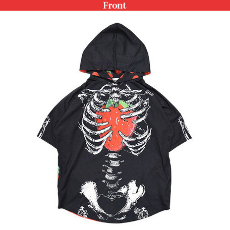 ACDC RAG Strawberry Short Sleeve Hoodie: ACDC RAG - Tokyo Otaku Mode (TOM)