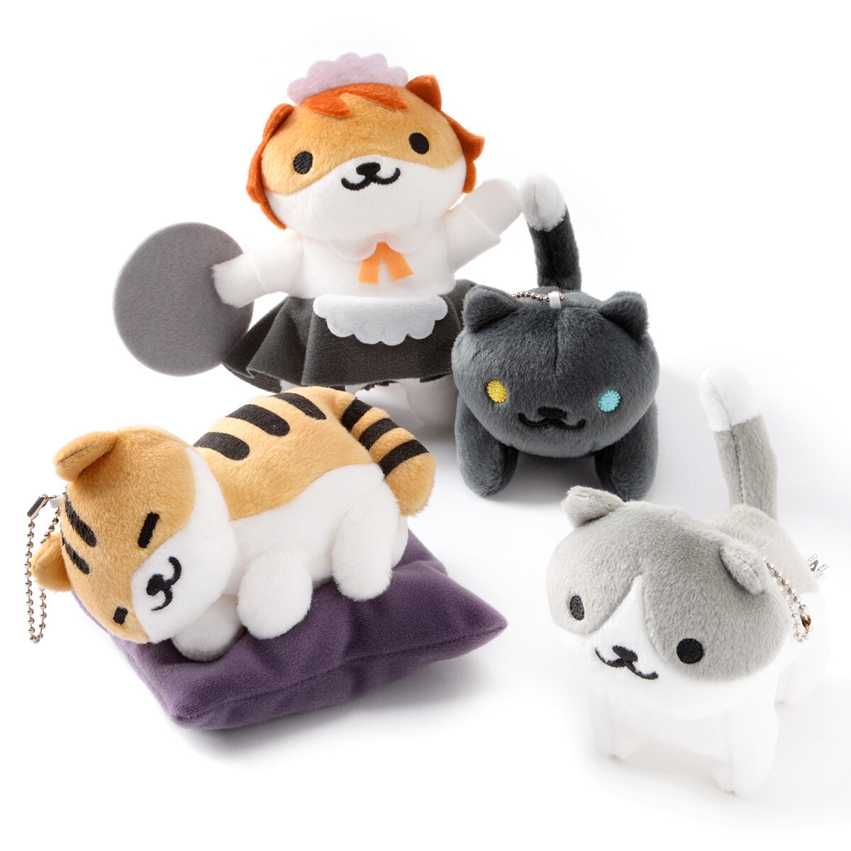 Neko Atsume Big Ball Chain Plush Collection Vol. 6 - Tokyo Otaku