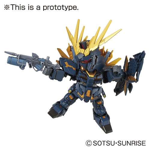 SD Gundam EX-Standard Gundam Unicorn 015: Unicorn Gundam 02