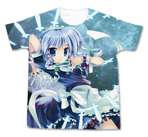 Touhou Project Sakuya Izayoi Touhou Kontonfu Ver. Graphic T-Shirt