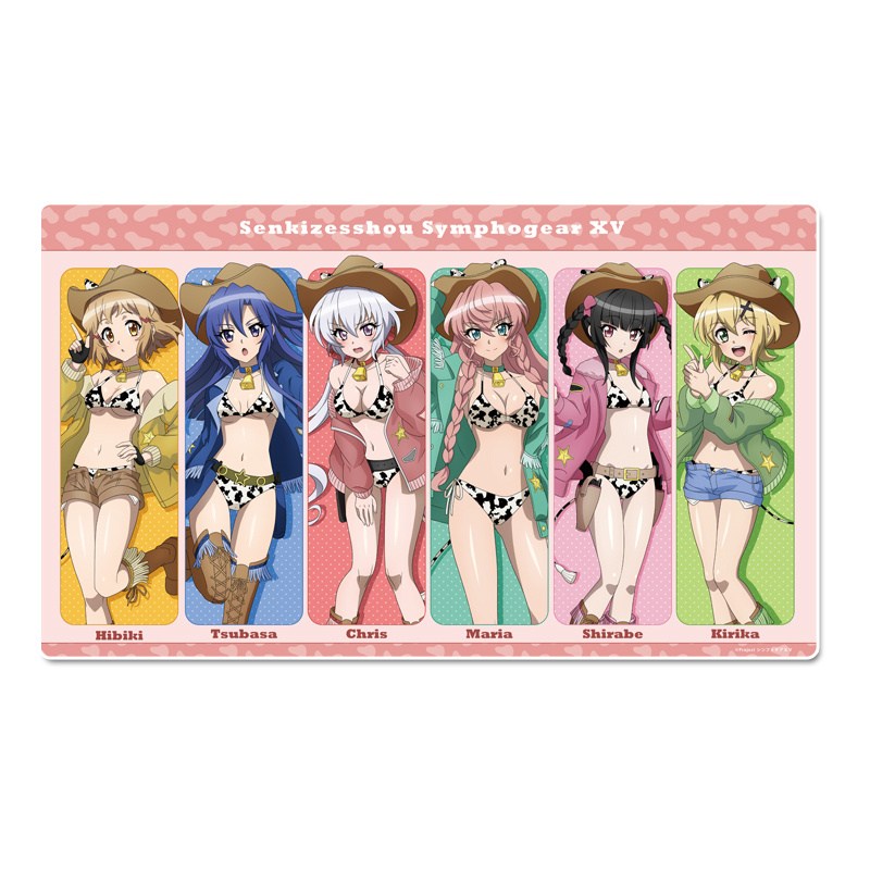 Senki Zessho Symphogear XV Deskmat Cowgirl Ver. - Tokyo Otaku Mode