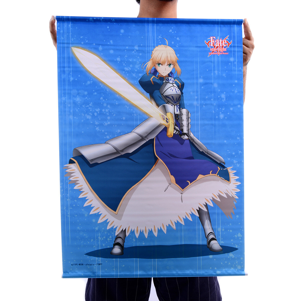 Fate Stay Night Ubw Saber Wall Scroll Type Moon Tokyo Otaku Mode Tom