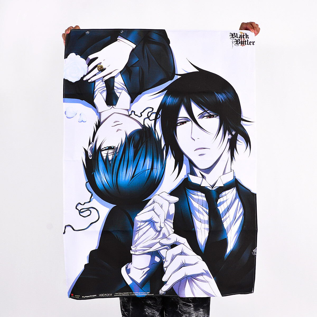 Placa Decorativa Anime Kuroshitsuji Black Butler Sebastian 2
