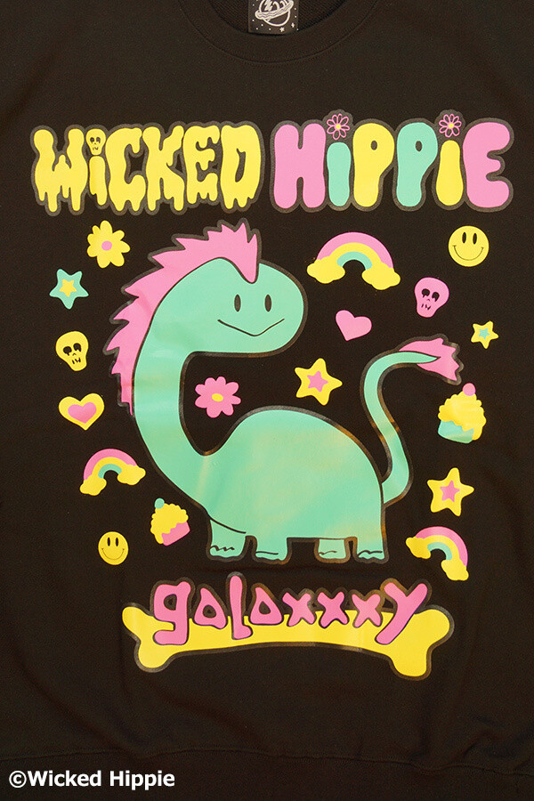 Wicked Hippie X Galaxxxy Sweatshirt Galaxxxy Tokyo Otaku Mode Tom 