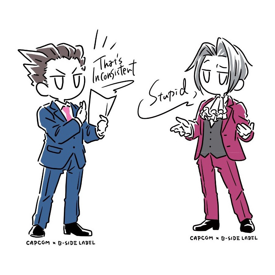 Capcom x B-Side Label The Great Ace Attorney Sticker Collection Vol. 3 -  Tokyo Otaku Mode (TOM)