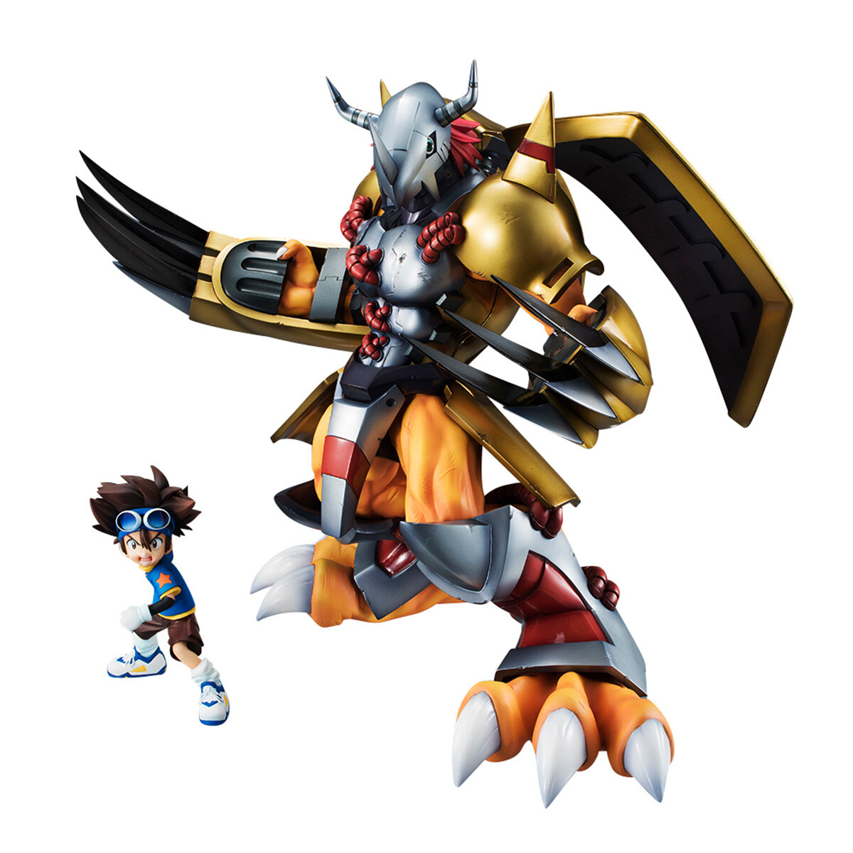 Precious G.E.M. Series Digimon Adventure Wargreymon & Taichi