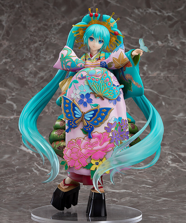 [Hatsune Miku]: Chokabuki Kuruwa Kotoba Awase Kagami Ver. 1/7 Scale ...