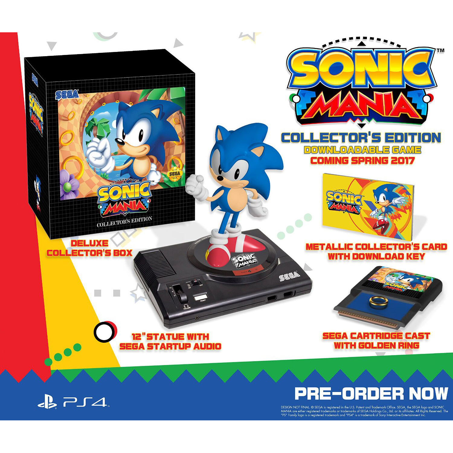 SONIC MANIA - PS4/PS5 DIGITAL - Sasito Games®