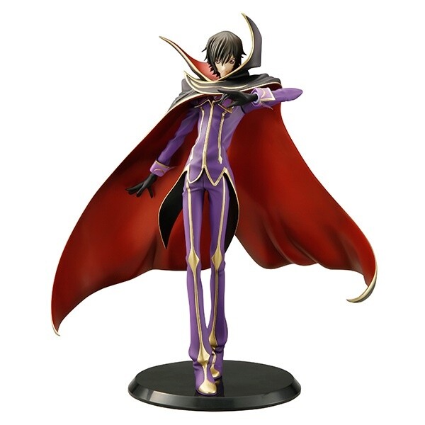 Action figure code geass: lelouch of the rebellion - lelouch