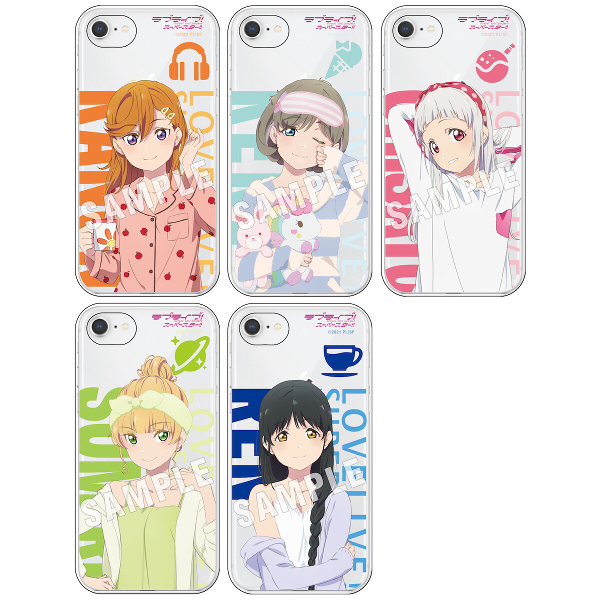 Love Live Superstar Liella at Home iPhone Case Collection for iPhone SE2 8 7 6