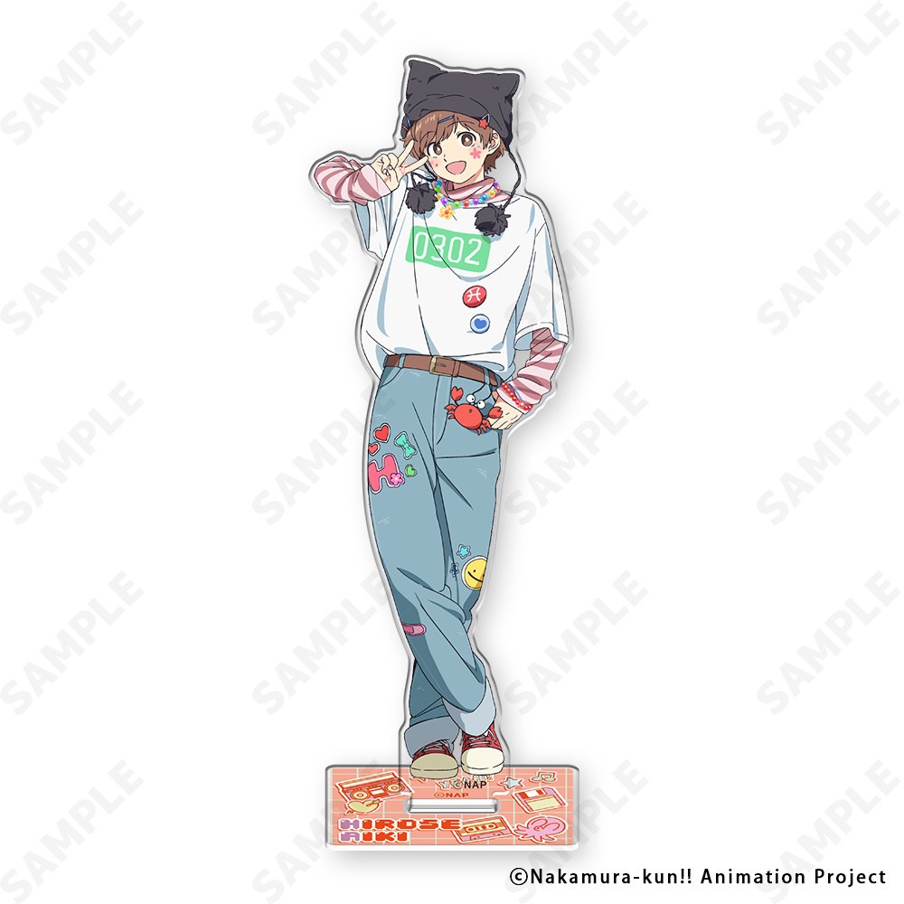 Go for It, Nakamura! Acrylic Stand Aiki Hirose: Y2K Decora Ver. 77