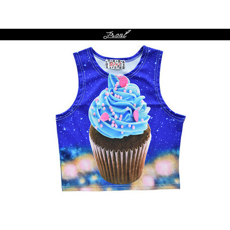 ACDC RAG Cupcake Short Tank Top - Tokyo Otaku Mode (TOM)