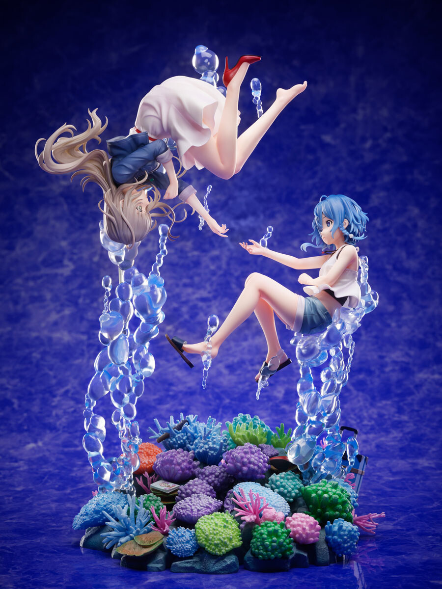 Aquatope Of White Sand Kukuru Misakino And Fuka Miyazawa 17 Scale Figure