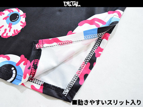 ACDC RAG Eyeball Black T-Shirt Dress - Tokyo Otaku Mode (TOM)